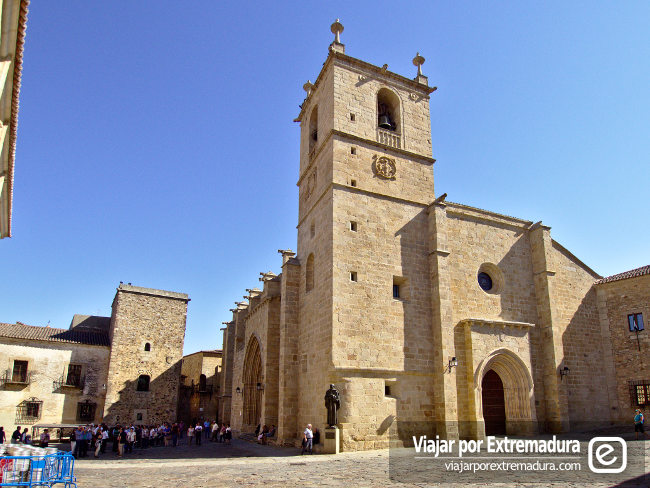 Concathedral of Santa María in Cáceres