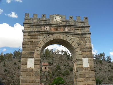 Triunph Arch in the Bridge of Alcantara